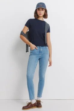 Springfield Jeans slim cropped^Mujer Jeans
