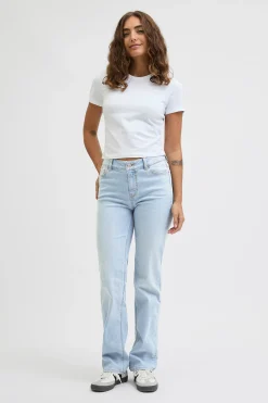 Jack & Jones Jeans slim tiro medio^Mujer Jeans|Pantalones