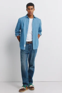 Springfield Jeans sobretintado regular fit^Hombre Jeans|Pantalones