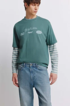 Springfield Jeans sobretintado straight fit^Hombre Jeans|Pantalones