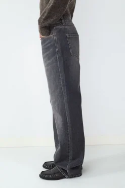 Balmohk Jeans straight mid rise^Mujer Jeans