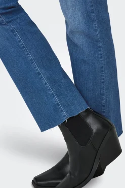 Only Jeans Straight Tiro Medio^Mujer Jeans|Pantalones