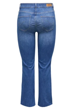 Only Jeans Straight Tiro Medio^Mujer Jeans|Pantalones