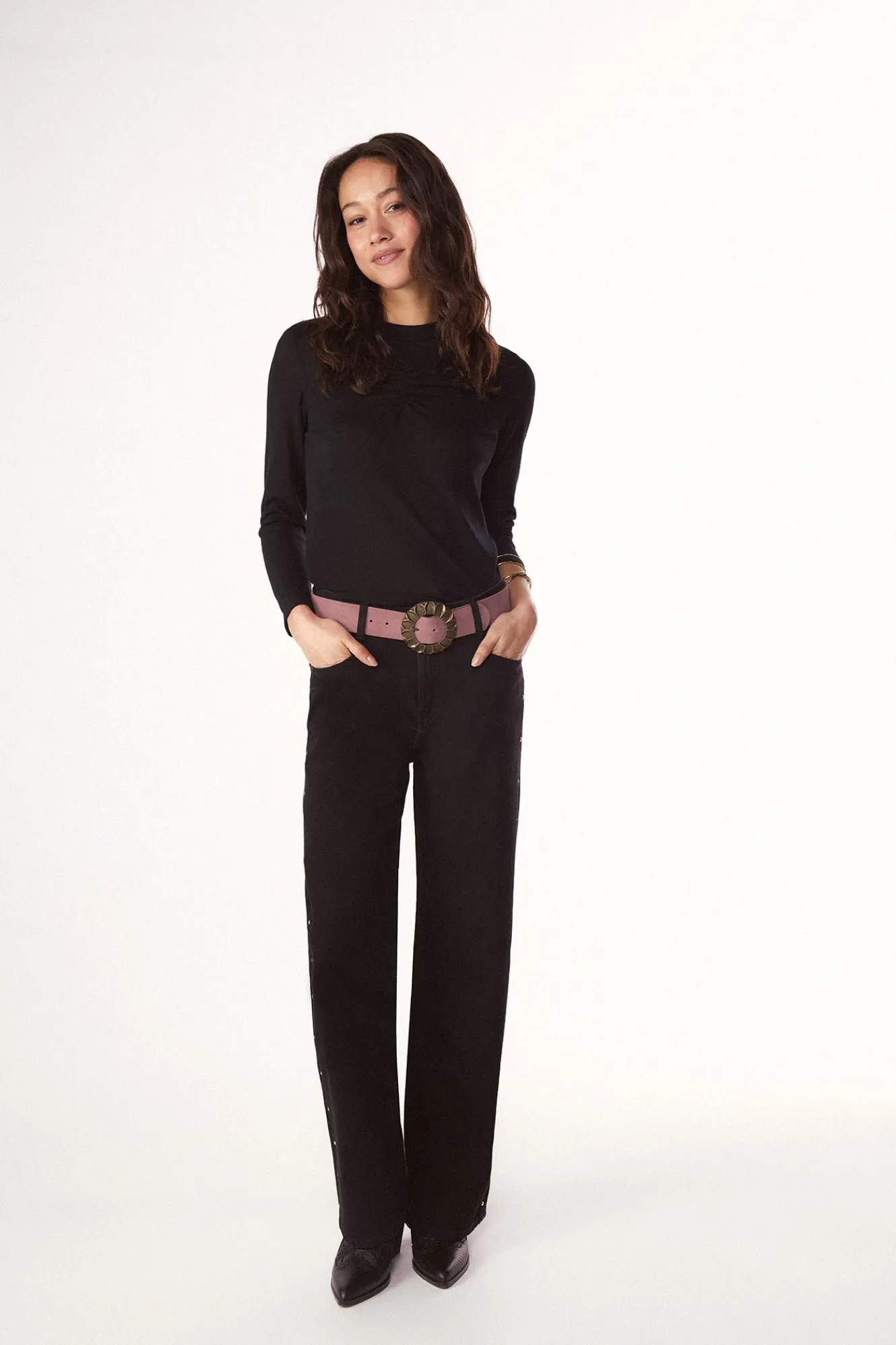 Slowlove Jeans Tachas^Mujer Jeans