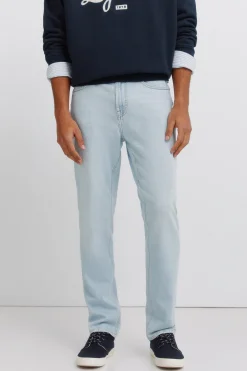 Springfield Jeans ultraligero lavado claro slim fit^Hombre Jeans|Pantalones