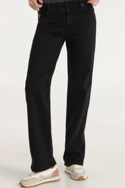 Lois Jeans washed black^Mujer Jeans