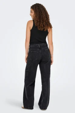 Only Jeans wide cargo^Mujer Jeans