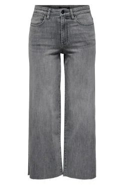 Only Jeans wide leg crop^Mujer Jeans
