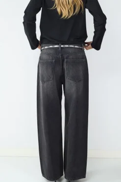 Balmohk Jeans wide leg loose^Mujer Jeans