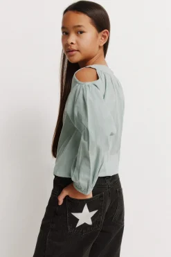 Springfield Kids Jeans Wideleg ni&ntilde;a^Niños Jeans