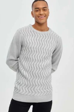 Inside Jersey Acanalado^Hombre Jerséis Y Cárdigans