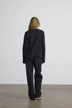 Noisy May jersey b&aacute;sico cuello redondo^Mujer Jerséis Y Cárdigans|Basic Bar