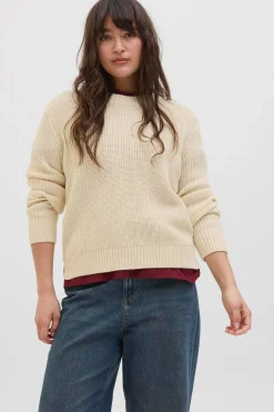 Jack & Jones Jersey b&aacute;sico de punto plano^Mujer Jerséis Y Cárdigans|Basic Bar