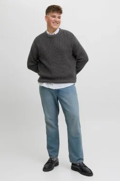 Jack & Jones PLUS Jersey b&aacute;sico de punto liso^Hombre Jerséis Y Cárdigans