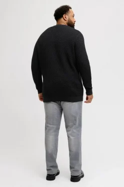 Jack & Jones PLUS Jersey b&aacute;sico de punto liso^Hombre Jerséis Y Cárdigans