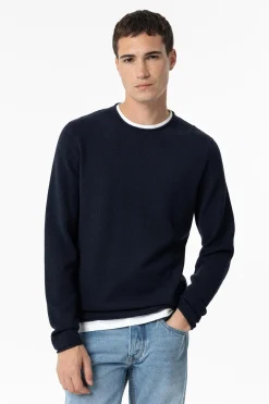 Tiffosi Jersey Combinado De Algod&oacute;n^Hombre Jerséis Y Cárdigans