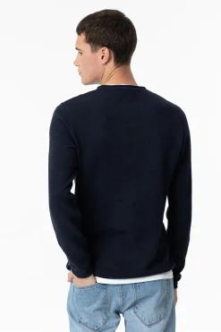 Tiffosi Jersey Combinado De Algod&oacute;n^Hombre Jerséis Y Cárdigans