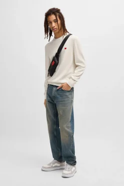 HUGO Jersey con cuello redondo^Hombre Jerséis Y Cárdigans