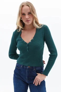 Oxxo Jersey con detalle de cierre^Mujer Jerséis Y Cárdigans