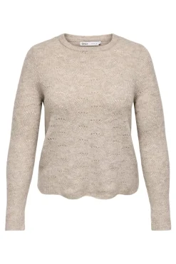 Only Jersey con detalles calados^Mujer Jerséis Y Cárdigans|Basic Bar