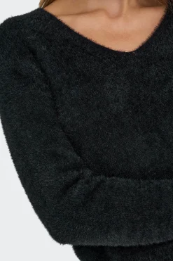 Only Jersey con efecto pelo^Mujer Abrigos