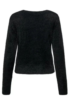 Only Jersey con efecto pelo^Mujer Abrigos