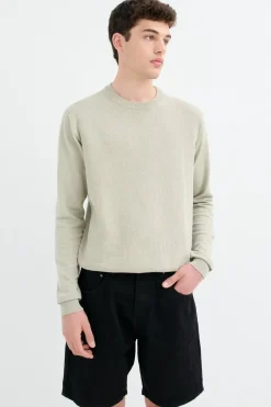 Inside Jersey Con Textura^Hombre Jerséis Y Cárdigans