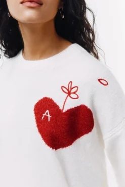 Springfield Jersey coraz&oacute;n A^Mujer Jerséis Y Cárdigans