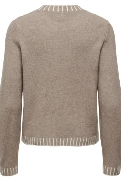 Only Jersey costuras en contraste^Mujer Jerséis Y Cárdigans