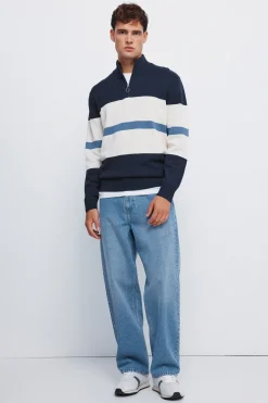 Springfield Jersey cremallera bloque color^Hombre Jerséis Y Cárdigans