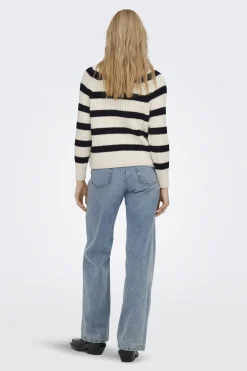 Only Jersey cuello alto cremallera^Mujer Jerséis Y Cárdigans