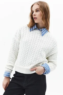 Oxxo Jersey cuello barco^Mujer Jerséis Y Cárdigans|Basic Bar