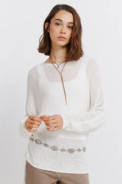 Springfield Jersey cuello barco^Mujer Jerséis Y Cárdigans