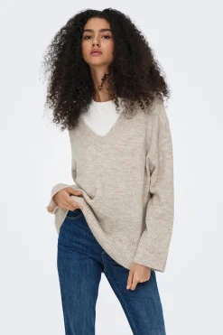 JDY Jersey cuello pico^Mujer Jerséis Y Cárdigans|Basic Bar