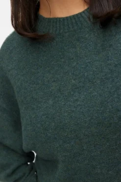 Vero Moda Curve Jersey cuello pico Curve^Mujer Basic Bar