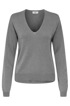 JDY Jersey cuello pico lurex^Mujer Sudaderas