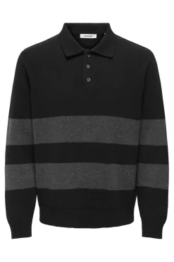 Only & Sons Jersey cuello polo^Hombre Jerséis Y Cárdigans