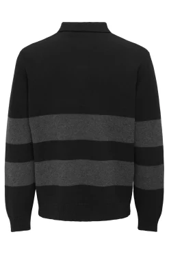 Only & Sons Jersey cuello polo^Hombre Jerséis Y Cárdigans