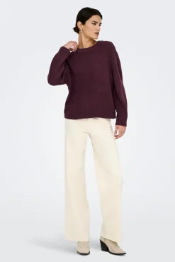 Only Jersey cuello redondo^Mujer Jerséis Y Cárdigans