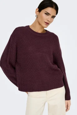 Only Jersey cuello redondo^Mujer Jerséis Y Cárdigans