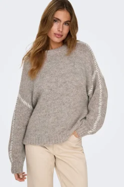 JDY Jersey cuello redondo^Mujer Jerséis Y Cárdigans