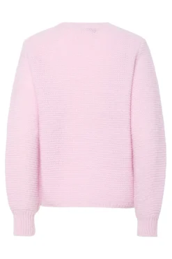 Pieces Jersey cuello redondo b&aacute;sico^Mujer Jerséis Y Cárdigans