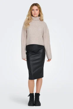 Only Jersey de cuello alto^Mujer Jerséis Y Cárdigans|Basic Bar