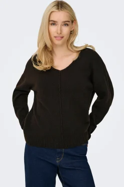 Only Jersey de cuello pico^Mujer Jerséis Y Cárdigans|Basic Bar