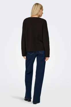 Only Jersey de cuello pico^Mujer Jerséis Y Cárdigans|Basic Bar