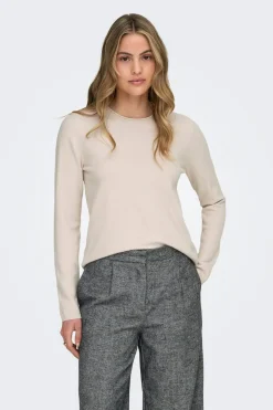 Only Jersey de cuello redondo^Mujer Jerséis Y Cárdigans|Basic Bar