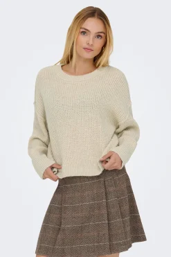 Only Jersey de cuello redondo^Mujer Jerséis Y Cárdigans|Basic Bar