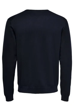 Only & Sons Jersey de hombre de cuello redondo regular fit.^Hombre Jerséis Y Cárdigans