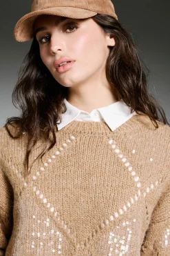 Only Jersey de lentejuelas^Mujer Jerséis Y Cárdigans