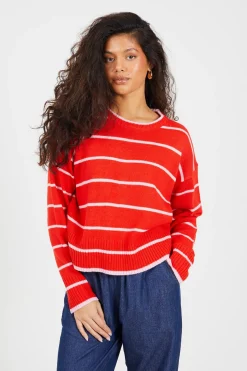 Brave Soul Jersey de punto a rayas^Mujer Jerséis Y Cárdigans